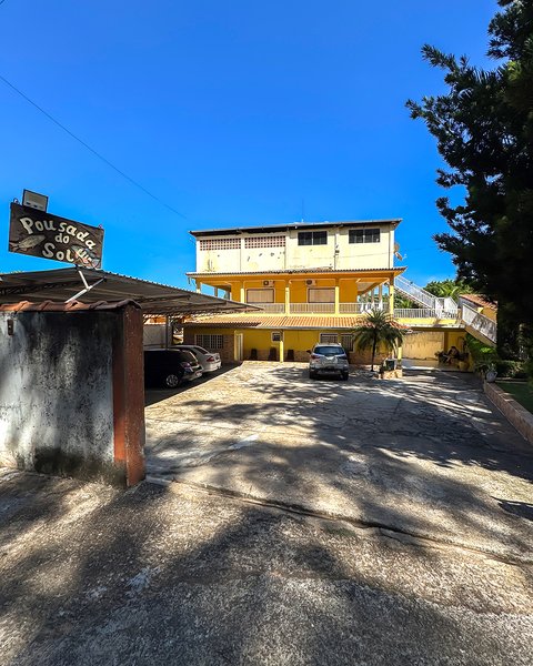 Fachada da pousada
