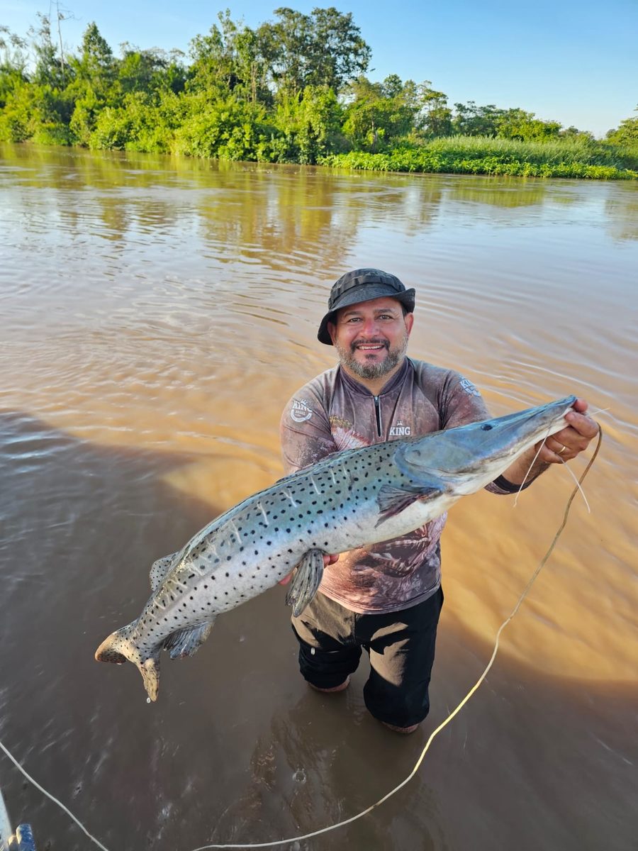 Estrutura da Pousada do Sol em Paulicéia-SP, pesca no Rio Paraná