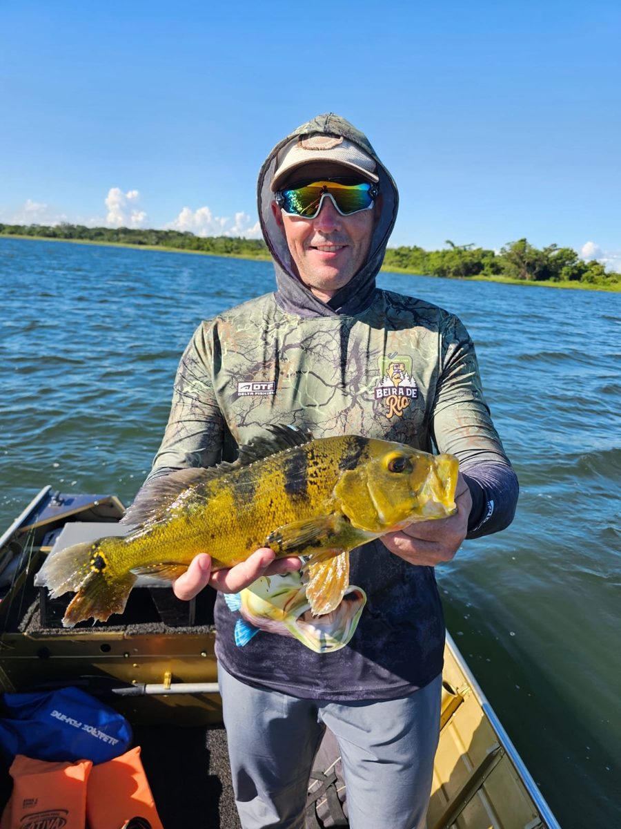Estrutura da Pousada do Sol em Paulicéia-SP, pesca no Rio Paraná