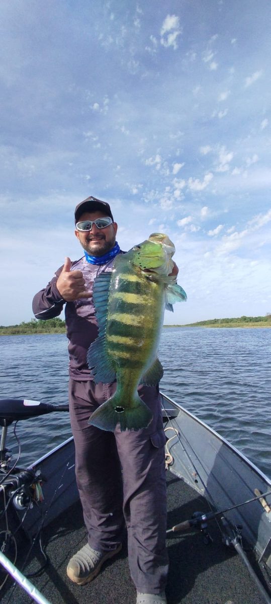 Estrutura da Pousada do Sol em Paulicéia-SP, pesca no Rio Paraná